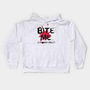 Bite me (Edward) Kids Hoodie